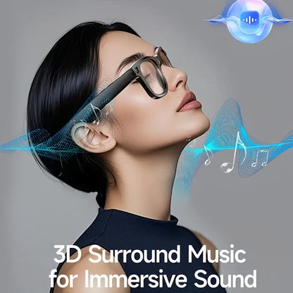 [ Factory price]4K Smart AI Camera Glasses with 8MP Photochromic Lenses & Real-Time Translation