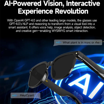 [ Factory price]4K Smart AI Camera Glasses with 8MP Photochromic Lenses & Real-Time Translation